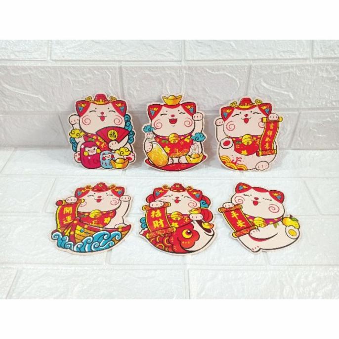 

Isi 12 Pcs /Angpao Lucky Cat Pernak Pernik Hiasan Imlek Wayantomas86
