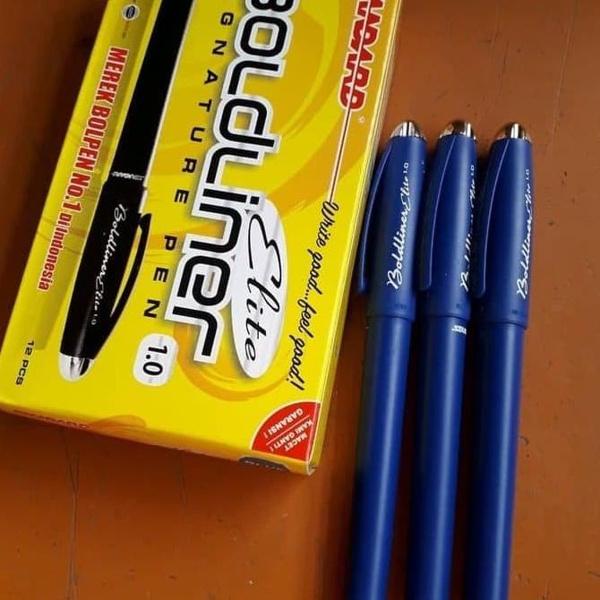 

[COD] pulpen boldliner elite/standard boldliner elite 1.0 FREE ONGKIR Kode 115