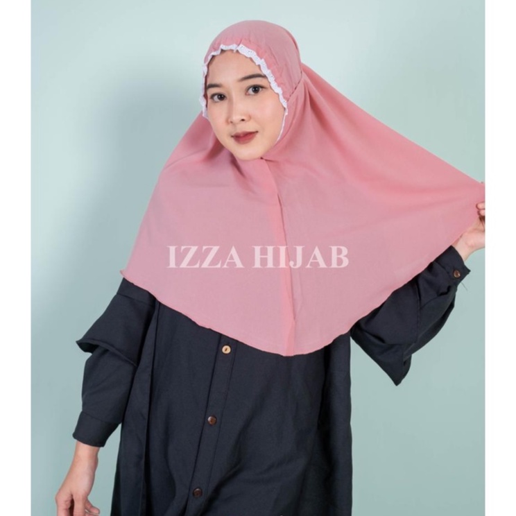 TERBARU BEST SELLER ELYA JILBAB BERGO MARYAM RENDA KERUT DIAMOND / HIJAB BERGO NON PET