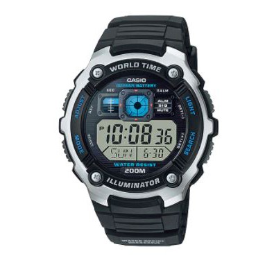 Jam Tangan Casio Digital AE-2000W AE2000W Original Garansi Resmi