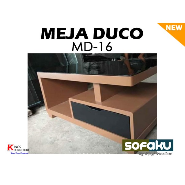Meja Duco MD-16 / Meja Tamu Minimalis - Meja Ruang Tamu Duco Japandi