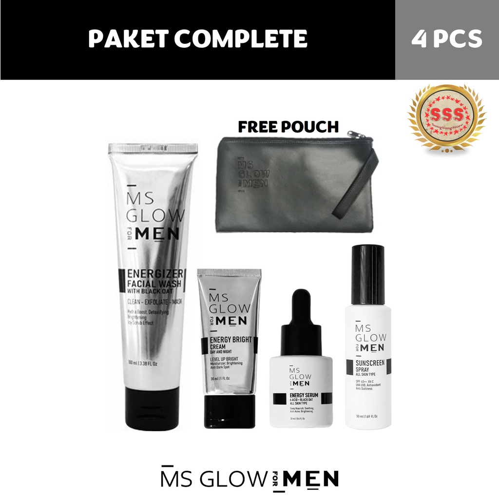 Jual Ms Glow For Men Paket Complete In Shopee Indonesia