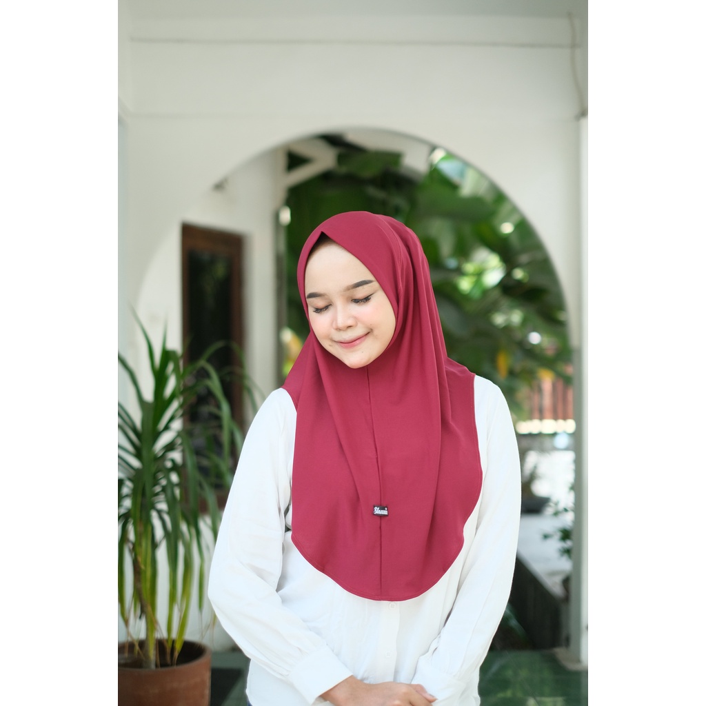 Bergo instant Zea Terbaru Bahan Premium by Shaniehjab