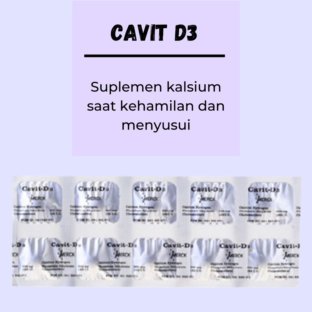 CAVIT-D3 BOX ISI 100 TABLET - VITAMIN D3