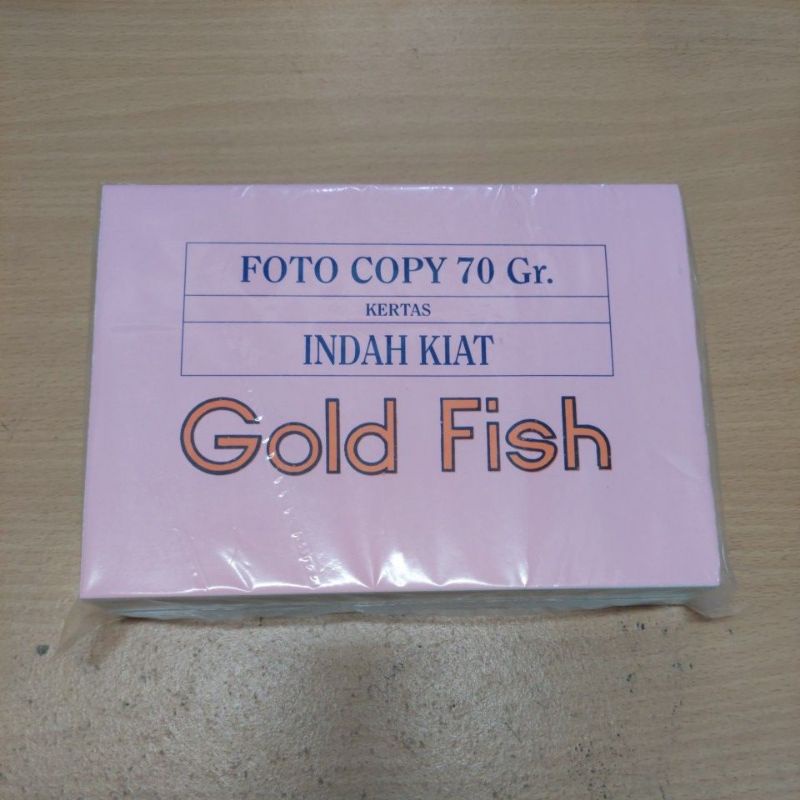 

Kertas HVS A5 Gold Fish 70gr / Kertas A5 70gr Gold Fish