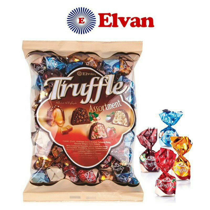 

Elvan Truffle Assorment Bags 400 gr