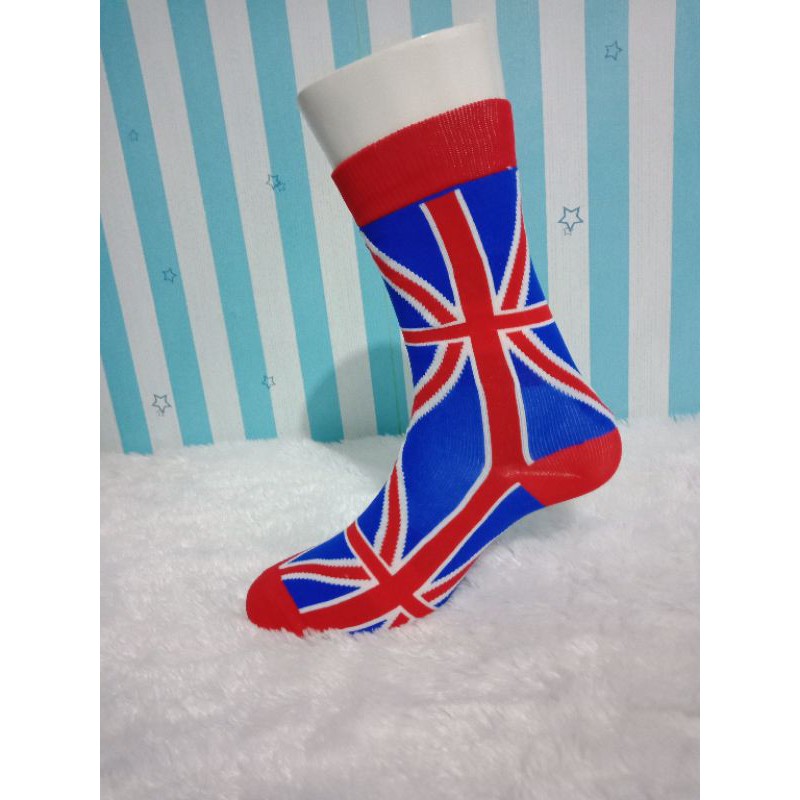 KAOS KAKI OLD SCHOOL(motif England)