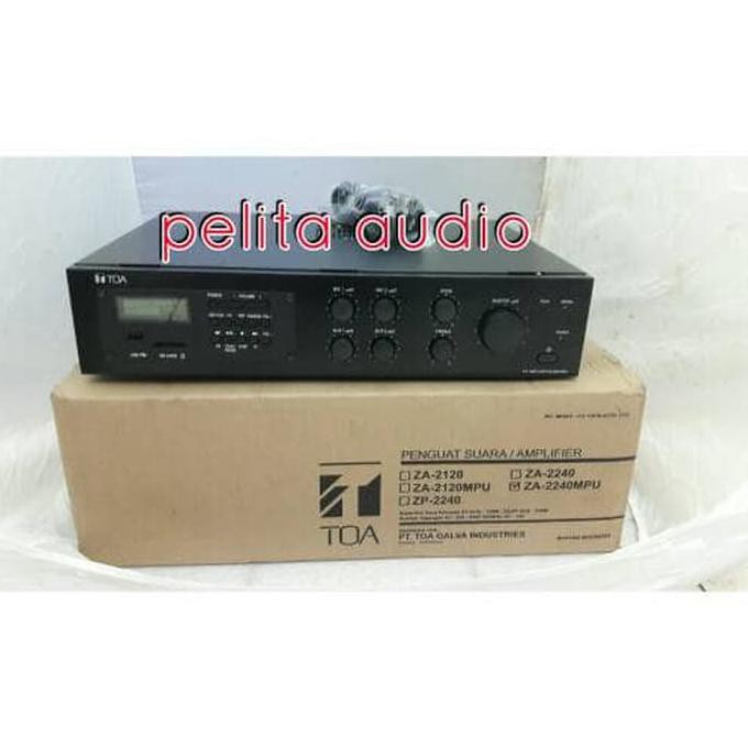 Mixer Amplifier TOA ZA - 2240 MPU /MP3 Player USB