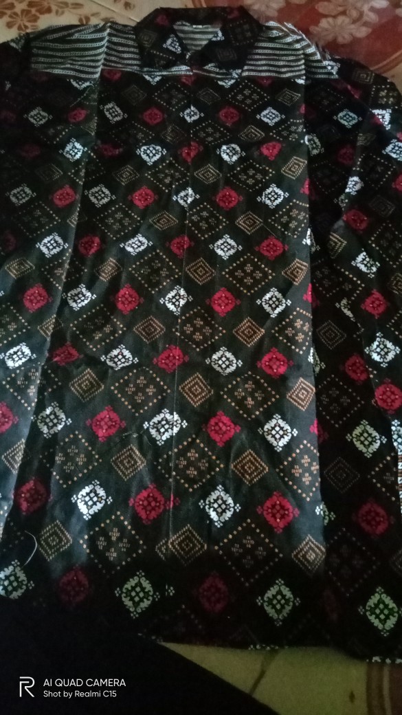 Kemeja Hem Batikk