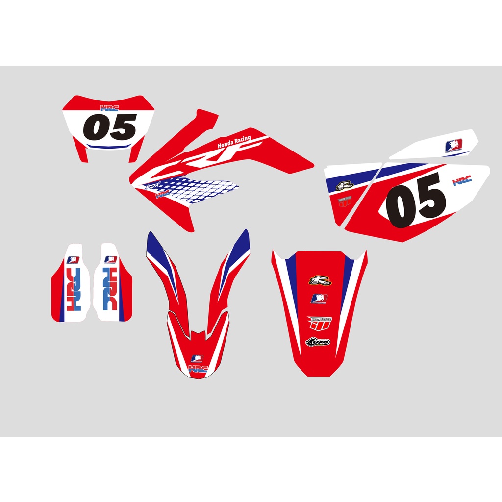 decal crf 250x 2009 custom