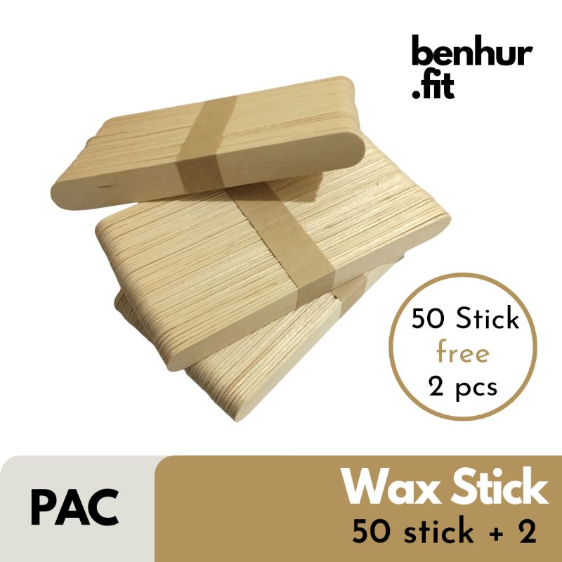 [Per Pack] Premium Wax Stick | Stick Waxing | Wooden Spatula