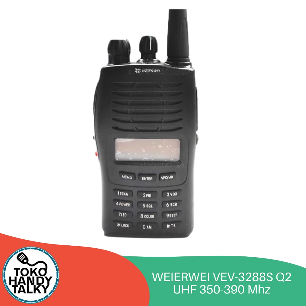 WEIERWEI VEV-3288S Q2 UHF 350-390 Mhz