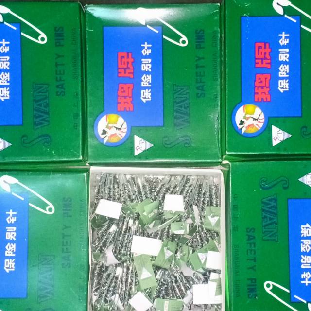 Peniti LSwan Murah Isi 864 Pcs ( Satu box)