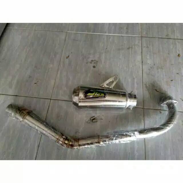 Knalpot racing JRM for bebek vega jupiter revo c70 dll