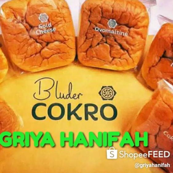 

☘ecc™ *PROMO* 10 PCS ROTI BLUDER COKRO MADIUN RASA STANDAR (AGEN RESMI) ,!