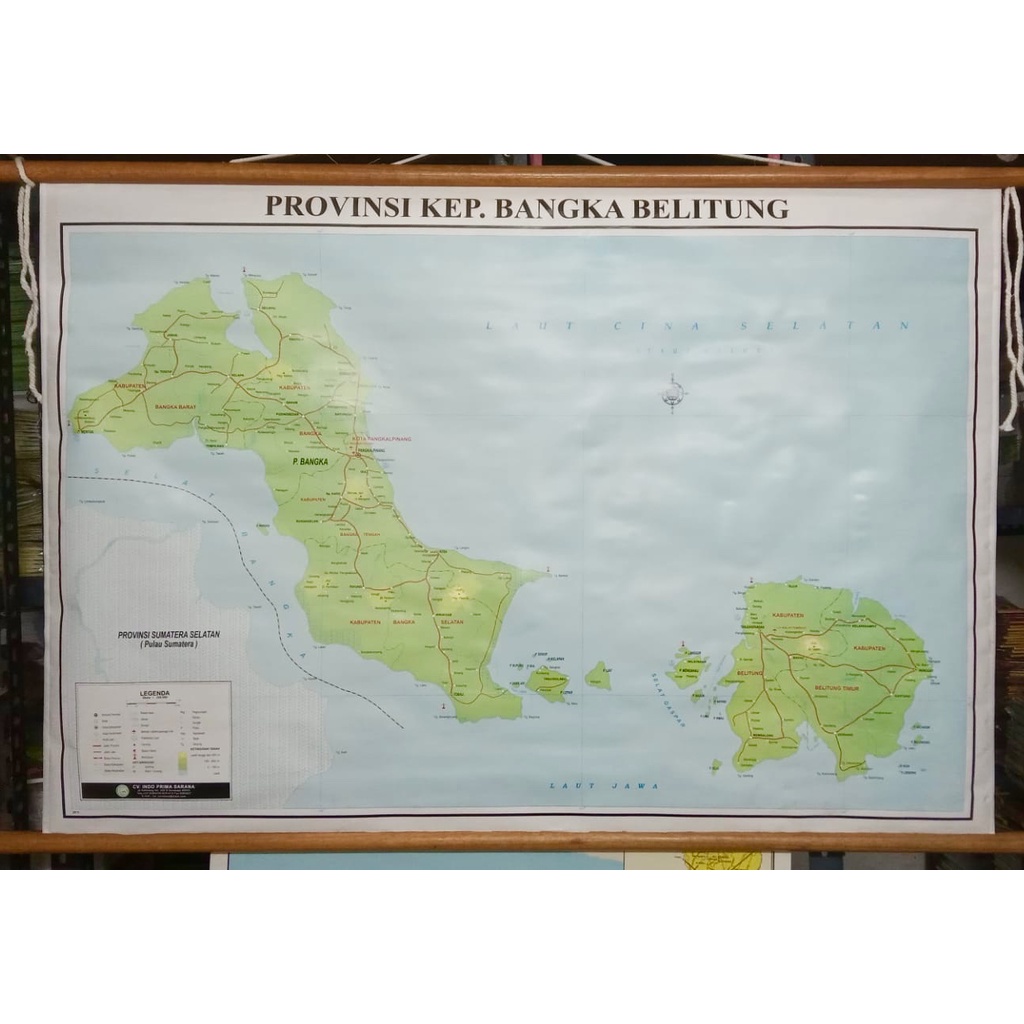 

Peta Provinsi Bangka Belitung Peta dinding