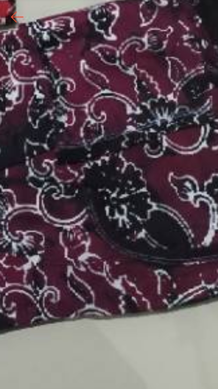 Jubah Ibu/gamis Batik Tuban Busui