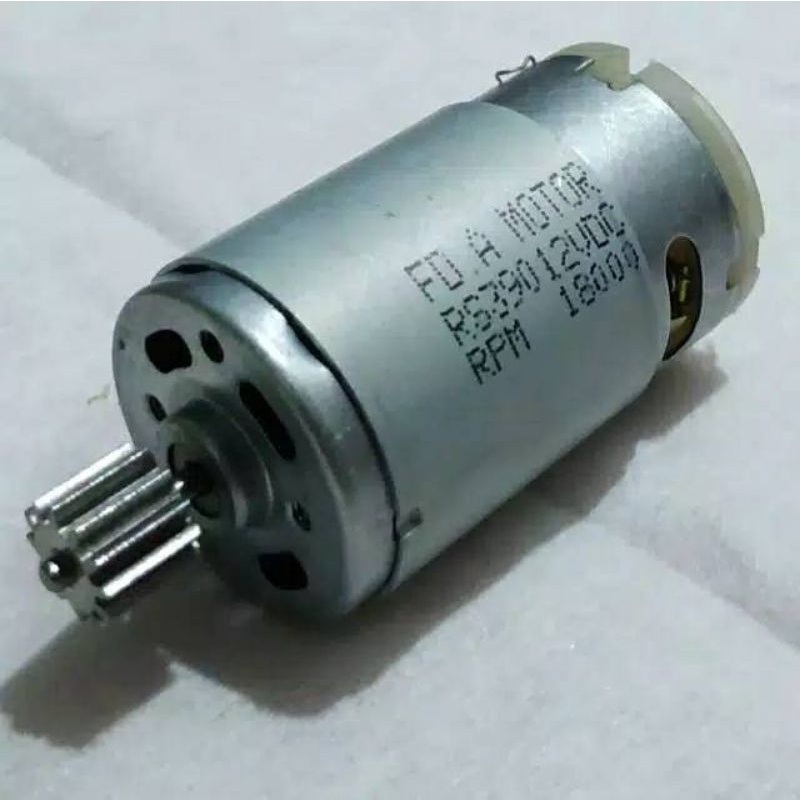 Dinamo Type 390 (kecil) 12V Untuk Mobil/Motor Mainan Aki