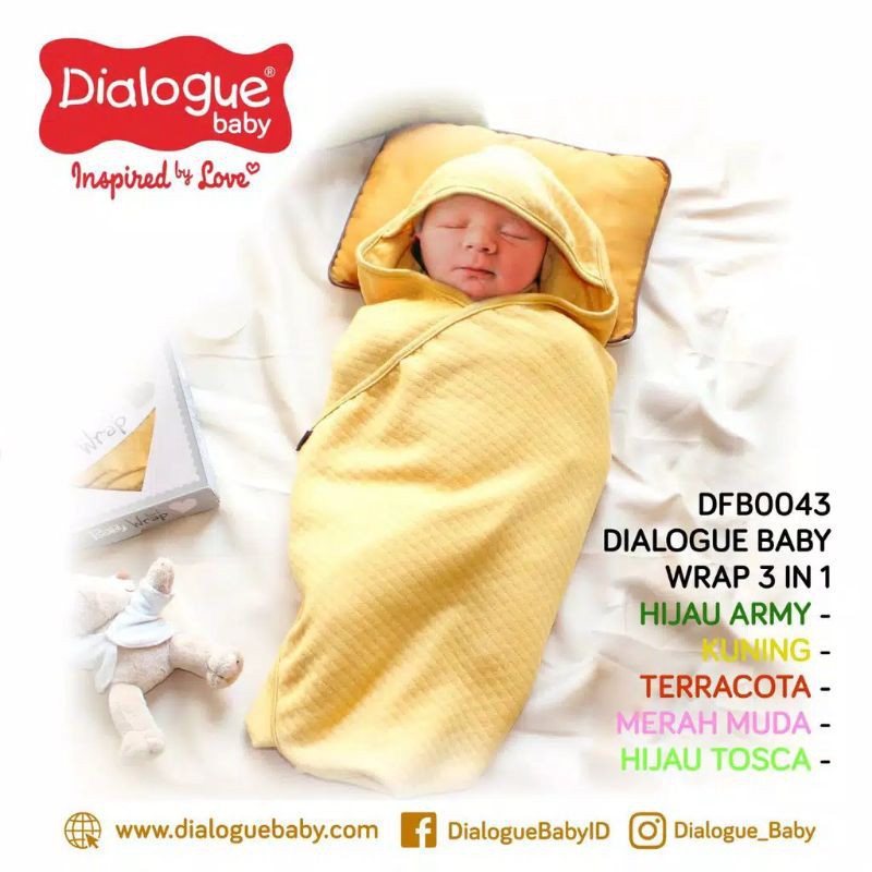 DIALOGUE BABY WRAP 3 IN 1