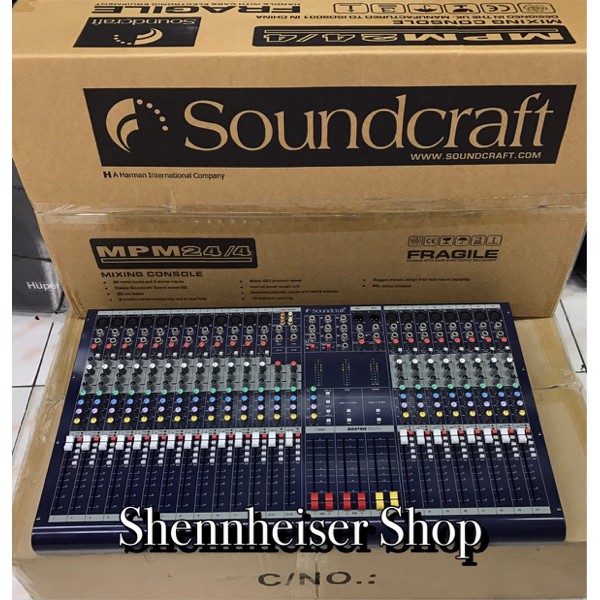 Mixer Soundcraft Mpm 24   24 Channel