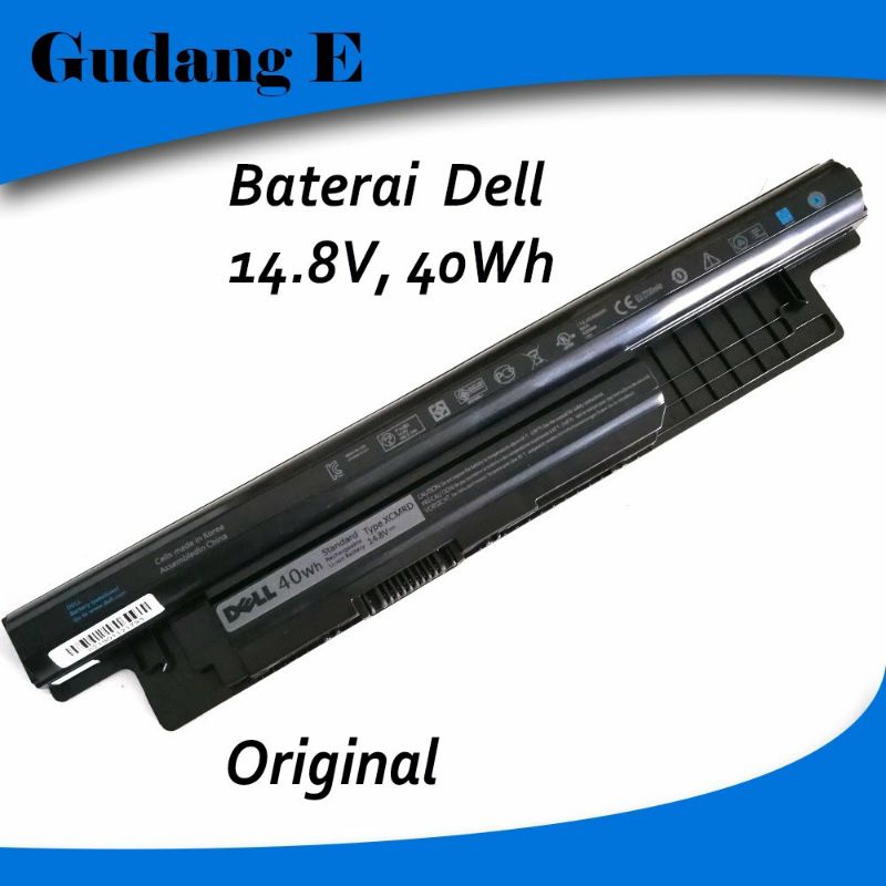 Baterai Original Latitude 14-3000 15-3000 XCMRD 14.8V 40Wh