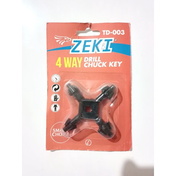 kunci kepala bor 4sisi