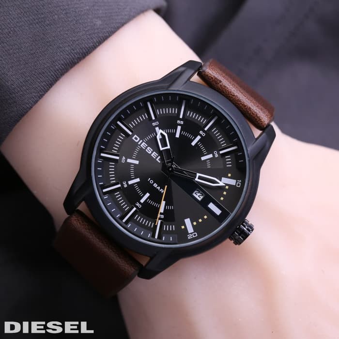 JAM TANGAN DIESEL KULIT 3958