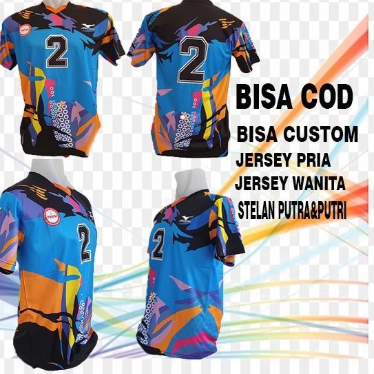 Stok terbatas.. baju kaos atasan proliga putra full printing, kaos olahraga bola voli proliga 2022, 