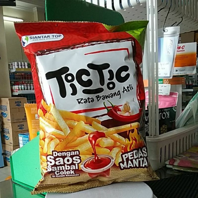 

Tic Tic bawang asli 65g.