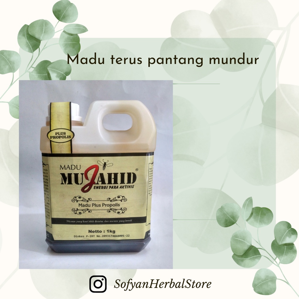 

Madu mujahid plus propolis 1kg