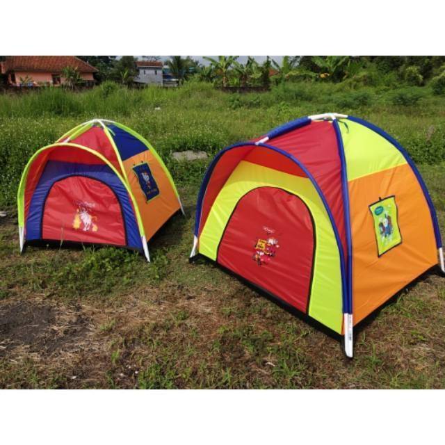 Jumbo Tenda ukuran 200cm x 200cm Tenda anak Karakter
