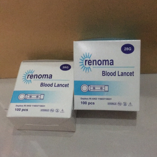 Renoma jarum pen lancet (box) / jarum / pen lancet