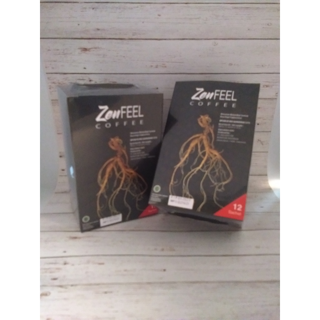 ZenFeel Coffee Kemasan Box Suplemen Kesehatan & Stamina Tubuh