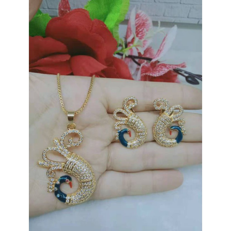 Set Anting &amp; Kalung Xuping Cantik