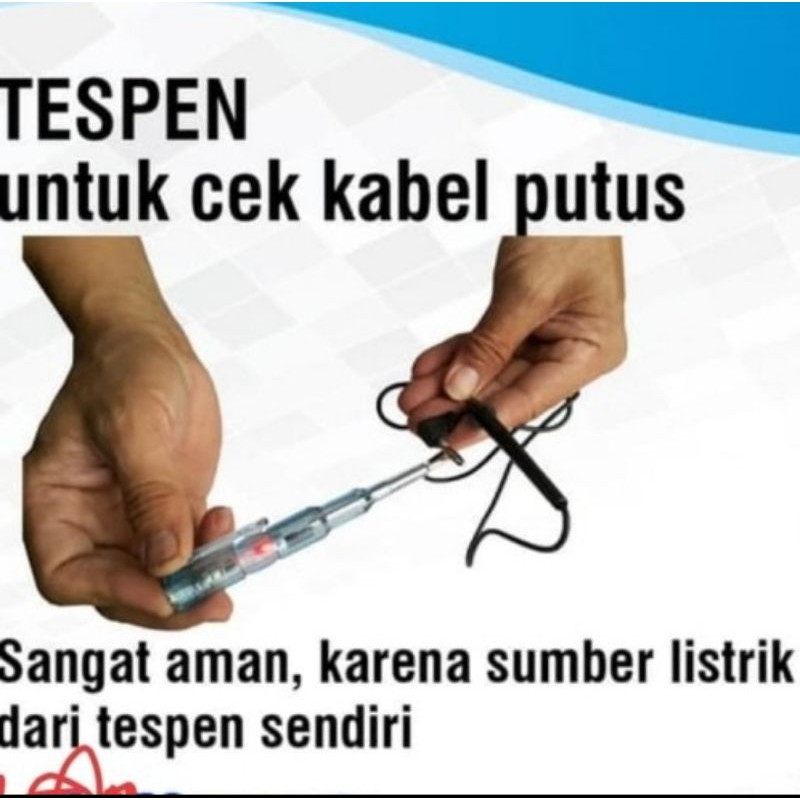 testpen terbaik di kelasnya bisa cek kabel putus ac dc 1000vac 12volt