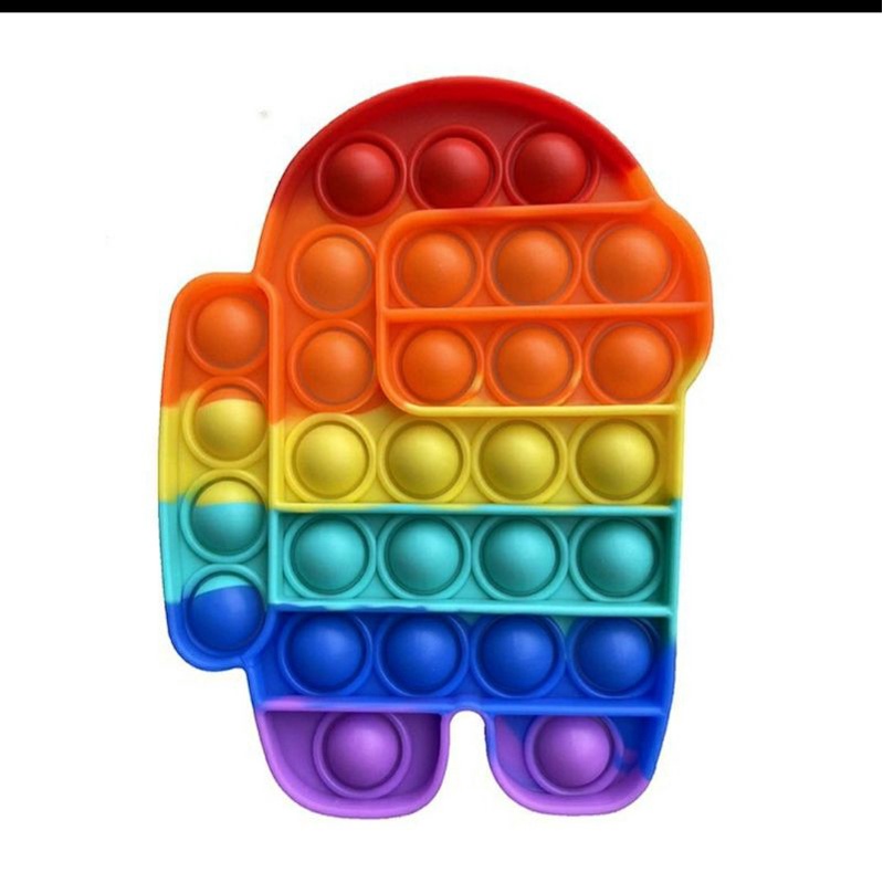 POP IT MAINAN ANAK VIRAL | DIAMETER 11-12 CM-Among