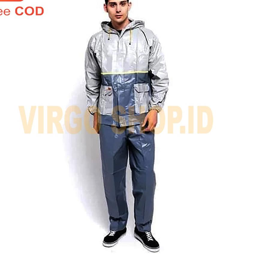 Model baru - Luxury Jas Hujan Jaket Celana Bahan Pvc / Jas Hujan / Jas Hujan Jaket Celana / Jas / Ja