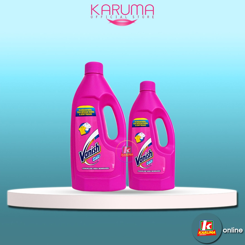 Vanish Botol 500ml & 1000ml Vanish Cair Penghilang Noda