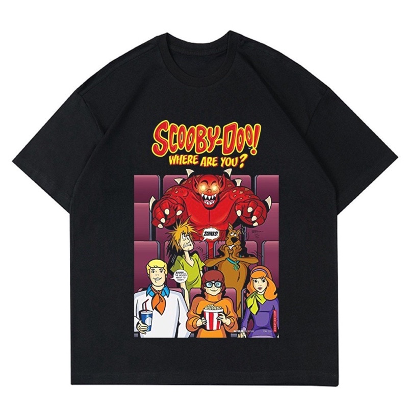 KAOS VINTAGE SCOOBY DOO | T-SHIRT CARTOON VINTAGE SCOOBY DOO | BAJU KARTUN | BAJU SCOOBY DOO