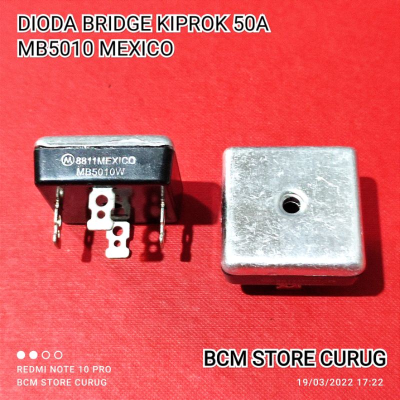 DIODA BRIDGE 50A 5010 DIODA KIPROK MEXICO