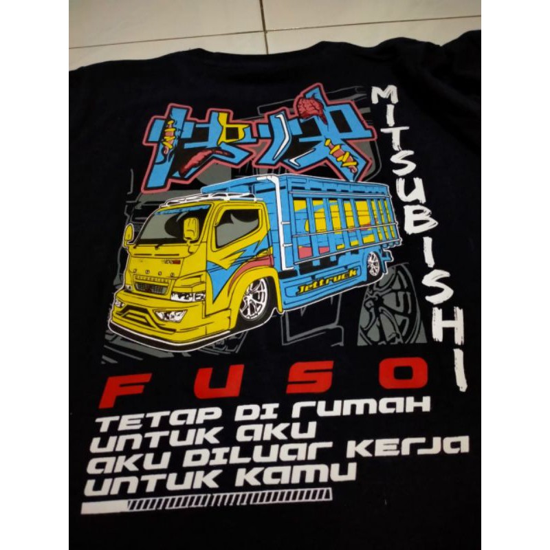 kaos Truk kaos trek kaos truck kaos mitsubishi fuso