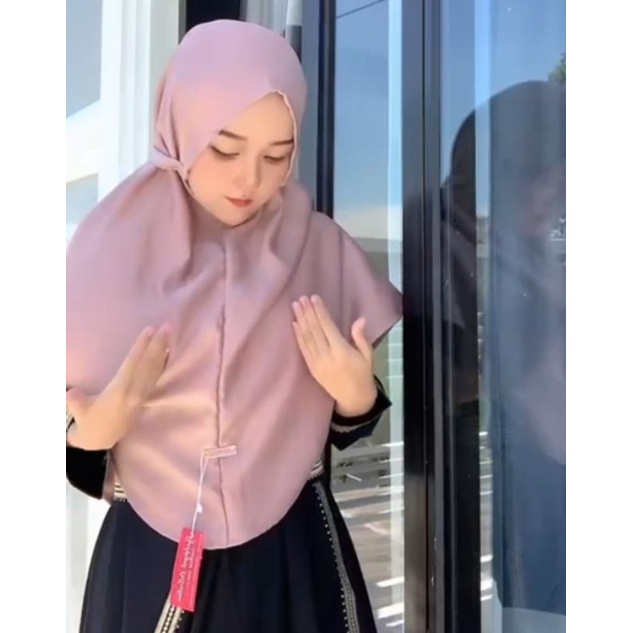 Syalifiyah Hijab instant Primavera Crinkle