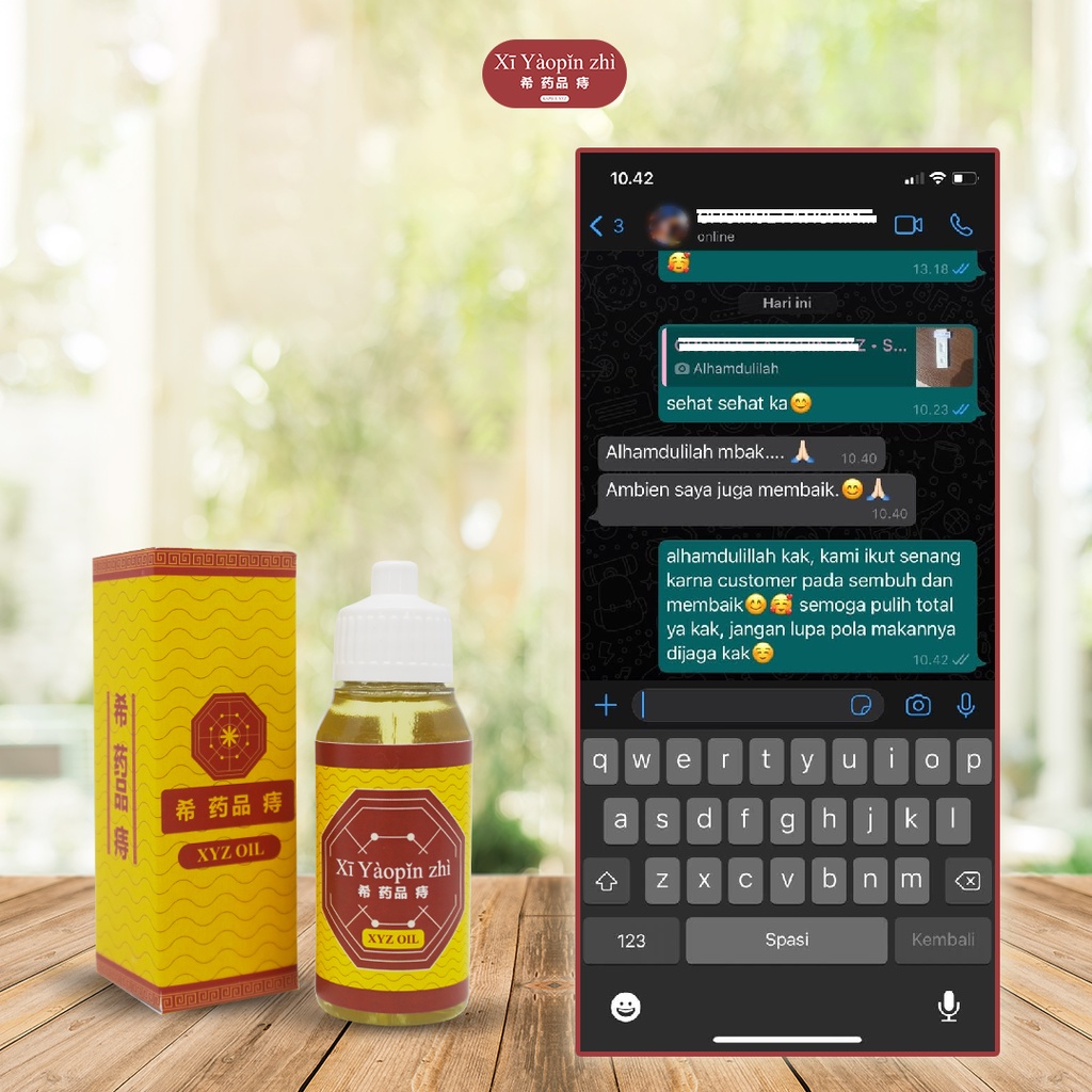 Xi Yaopin Zhi Oil Wasir Ambeyen Ambeien Ambeiyen Oles Tanpa Operasi Kempeskan Benjolan Ampuh Aman Tanpa Efek Samping