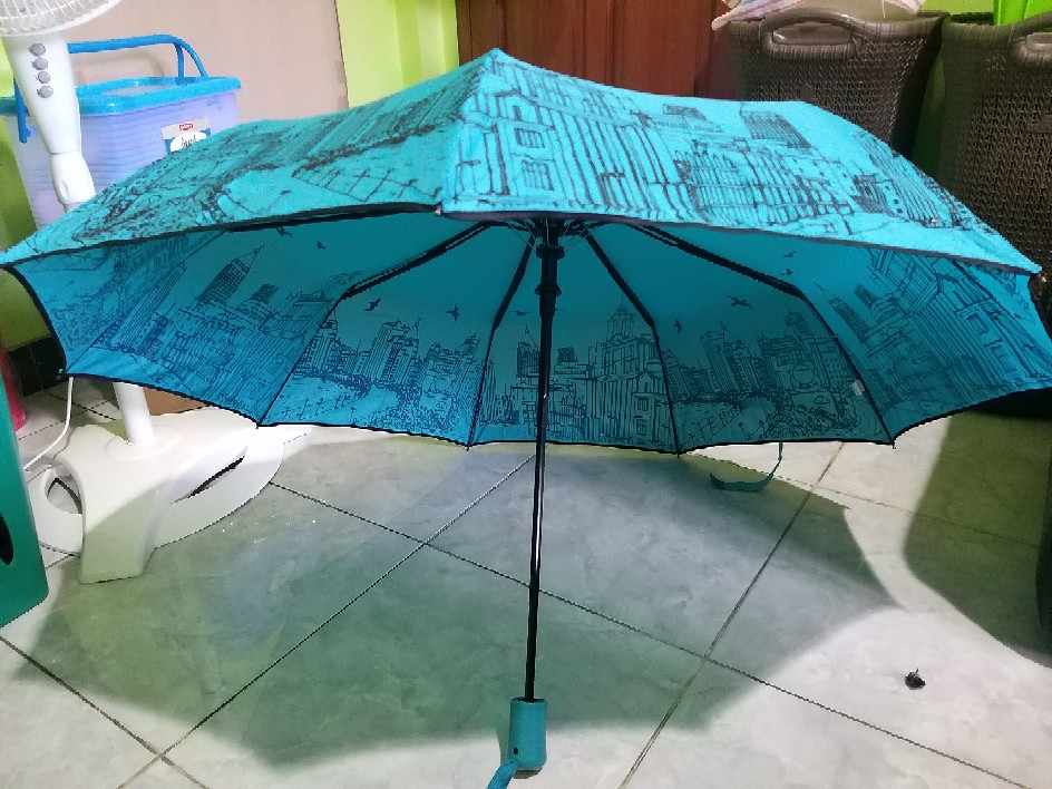 Payung Lipat 3 Jumbo Polos Besar Rosida