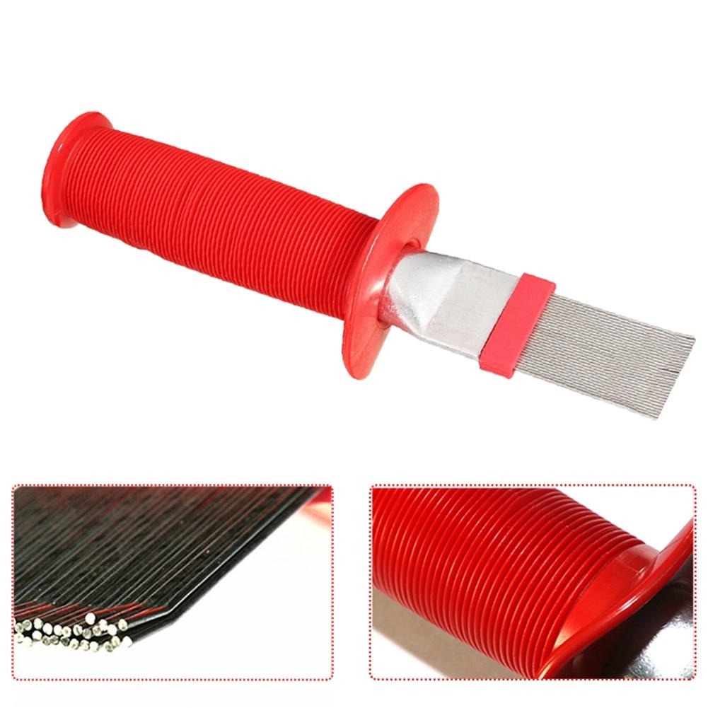 Alat Reparasi Fin Radiator Condenser Repair Comb Straightener - C7 - Red