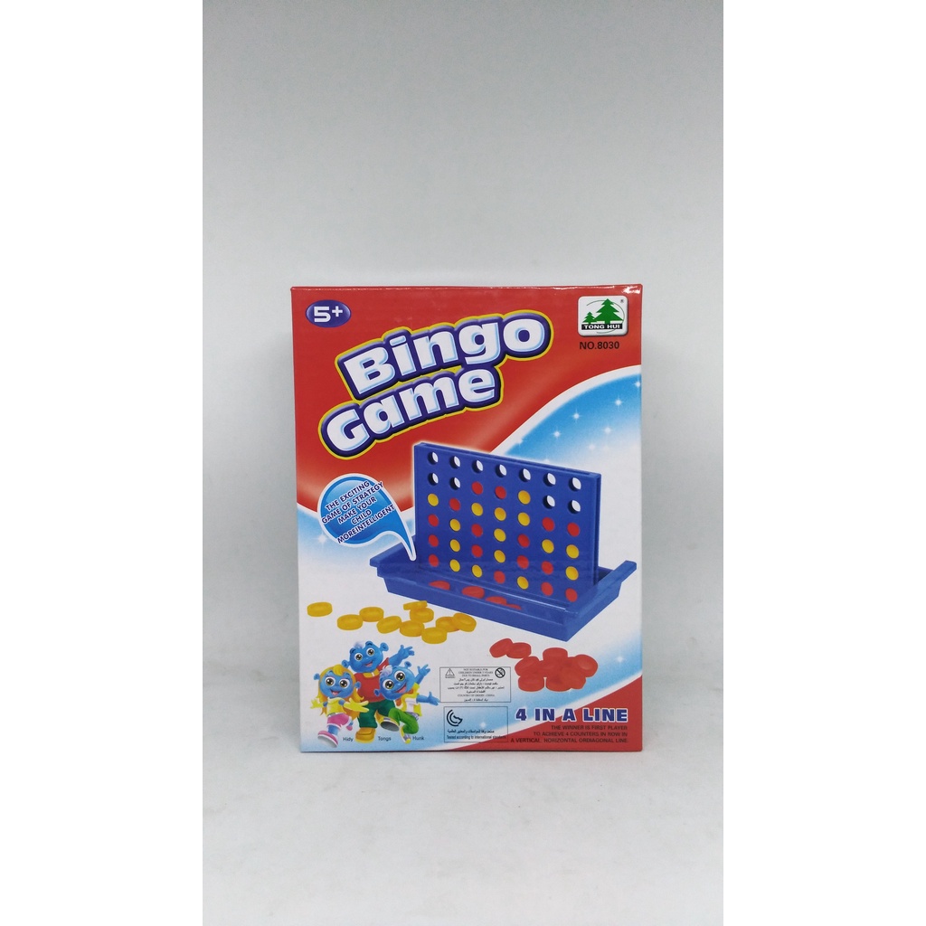 Jual Mainan Anak Bingo Game 4 In A Line Mainan Board Game | Shopee ...