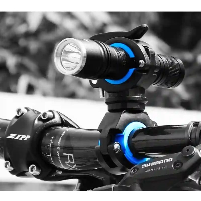 clamp penjepit senter stang sepeda