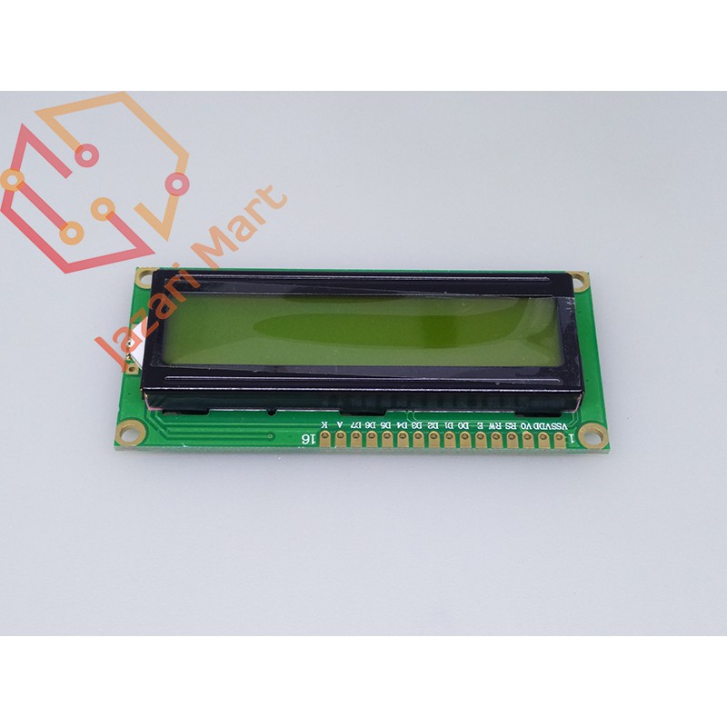 LCD 16X2 Back Light Warna Hijau