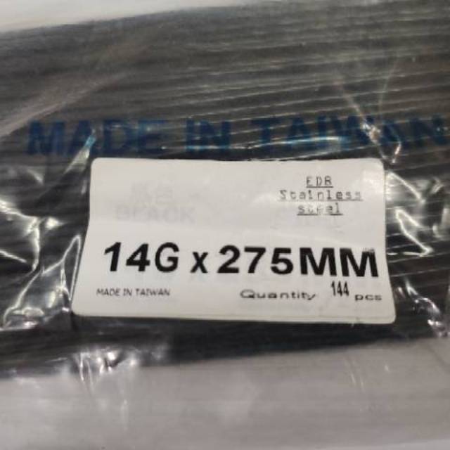 Spoke Stainless Steel Ban 27.5 x 32 pcs