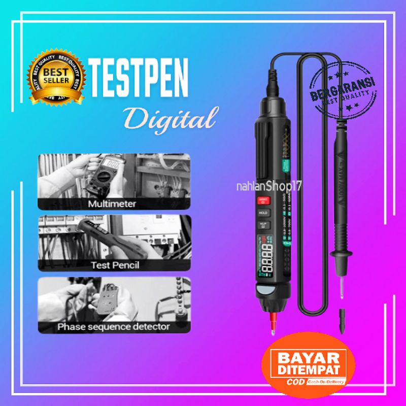 TESPEN DIGITAL MULTIMETER VOLTAGE TESTER PEN ORIGINAL TEST PEN ANENG A3008